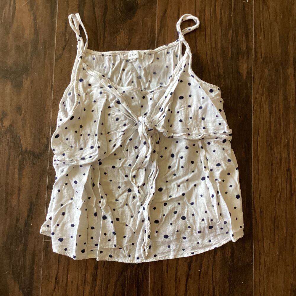 E&M Polka Dot Cami Top